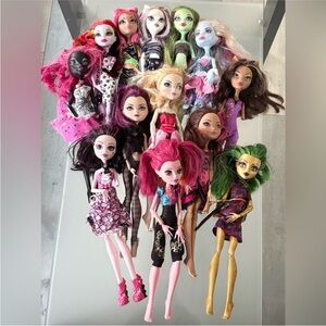 Monster High Doll Bundle Lot of 14 Various Dolls